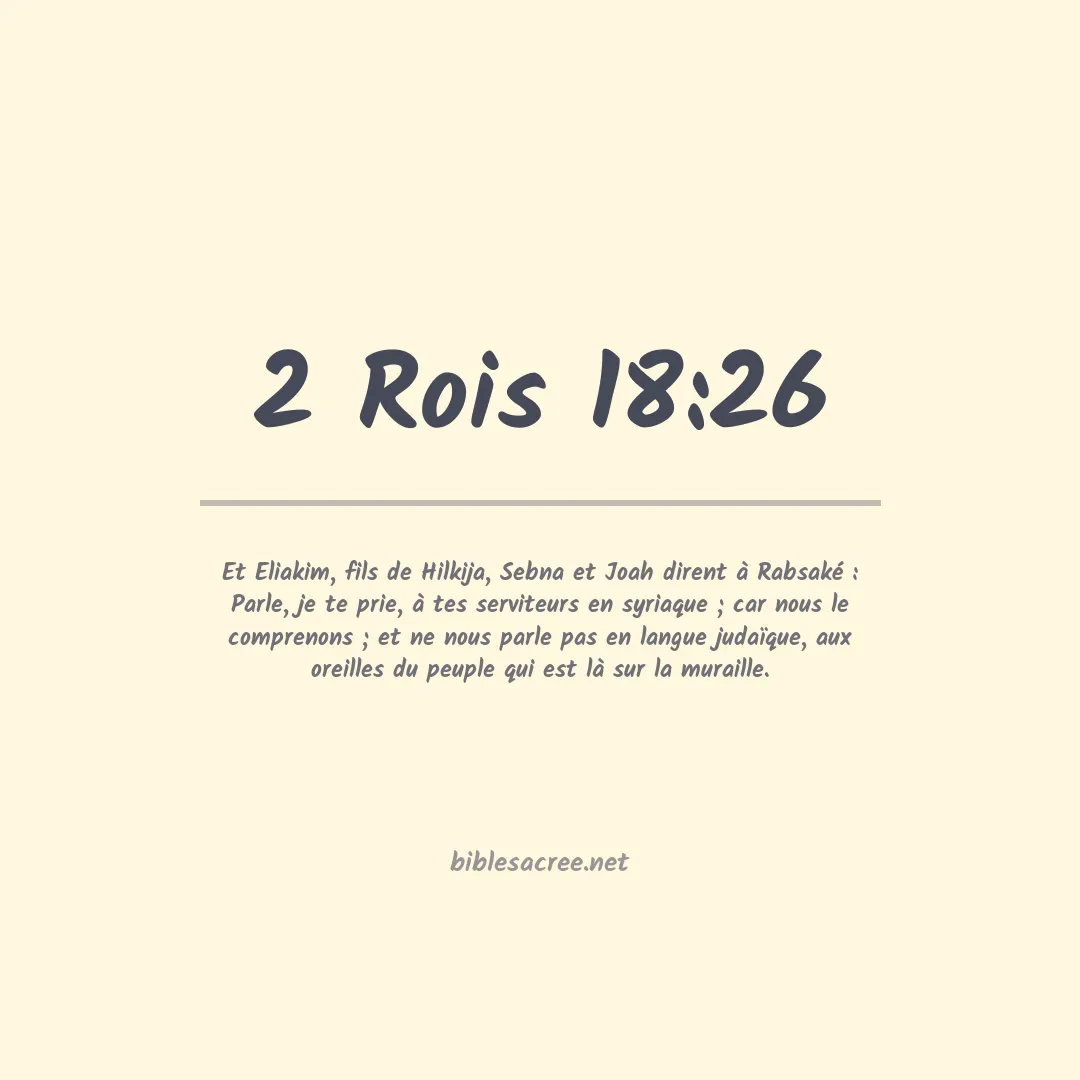 2 Rois - 18:26
