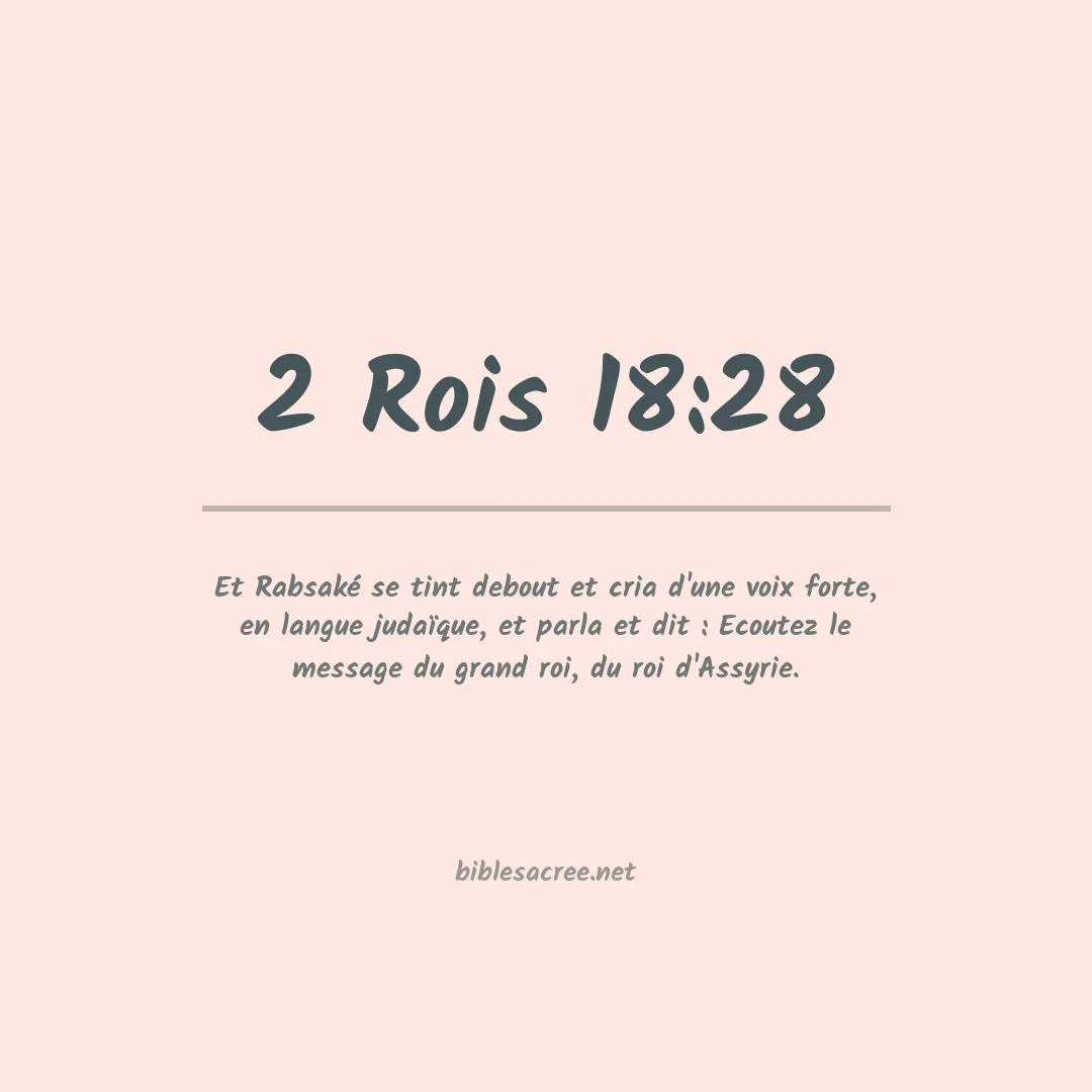 2 Rois - 18:28