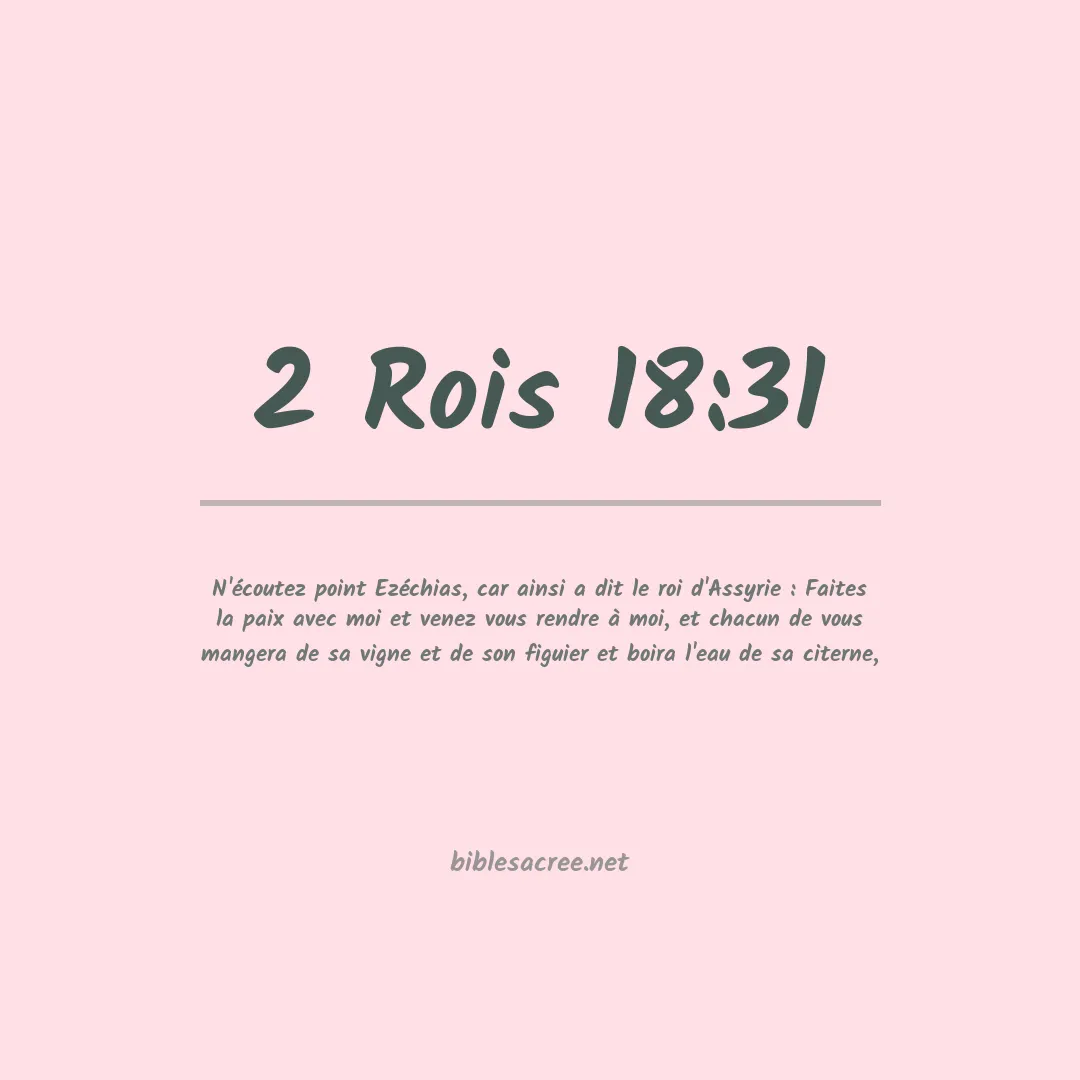 2 Rois - 18:31