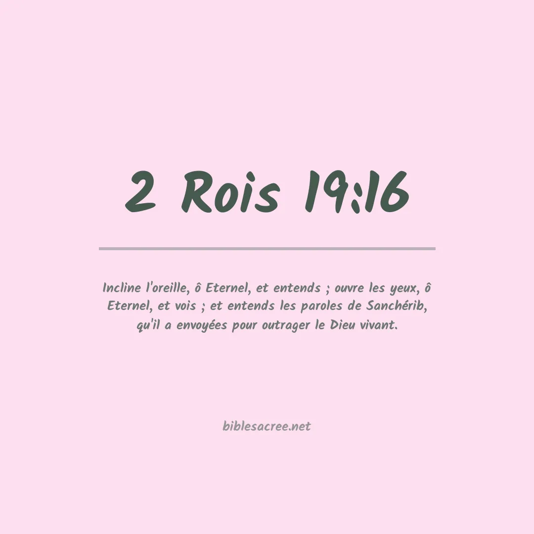 2 Rois - 19:16