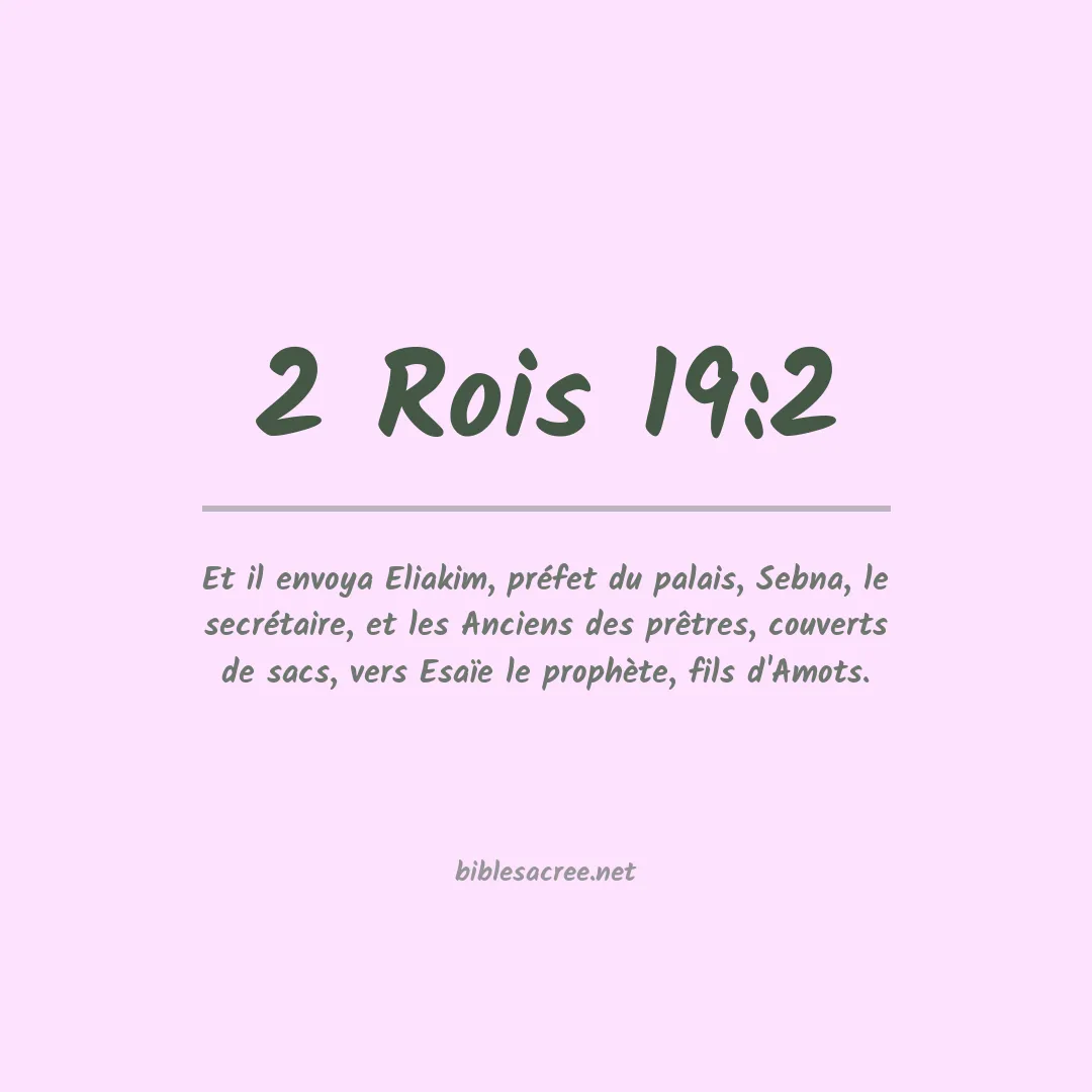 2 Rois - 19:2