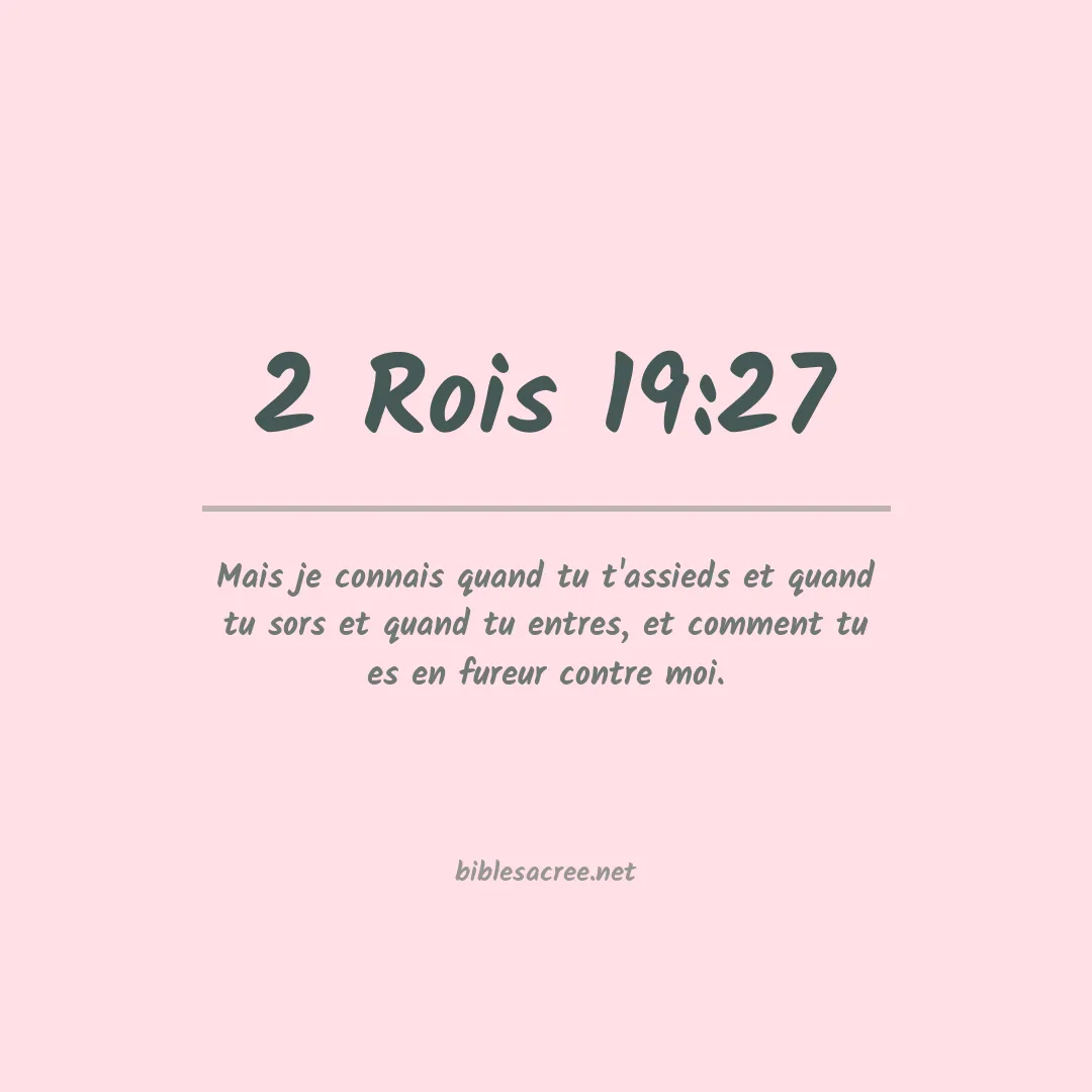2 Rois - 19:27