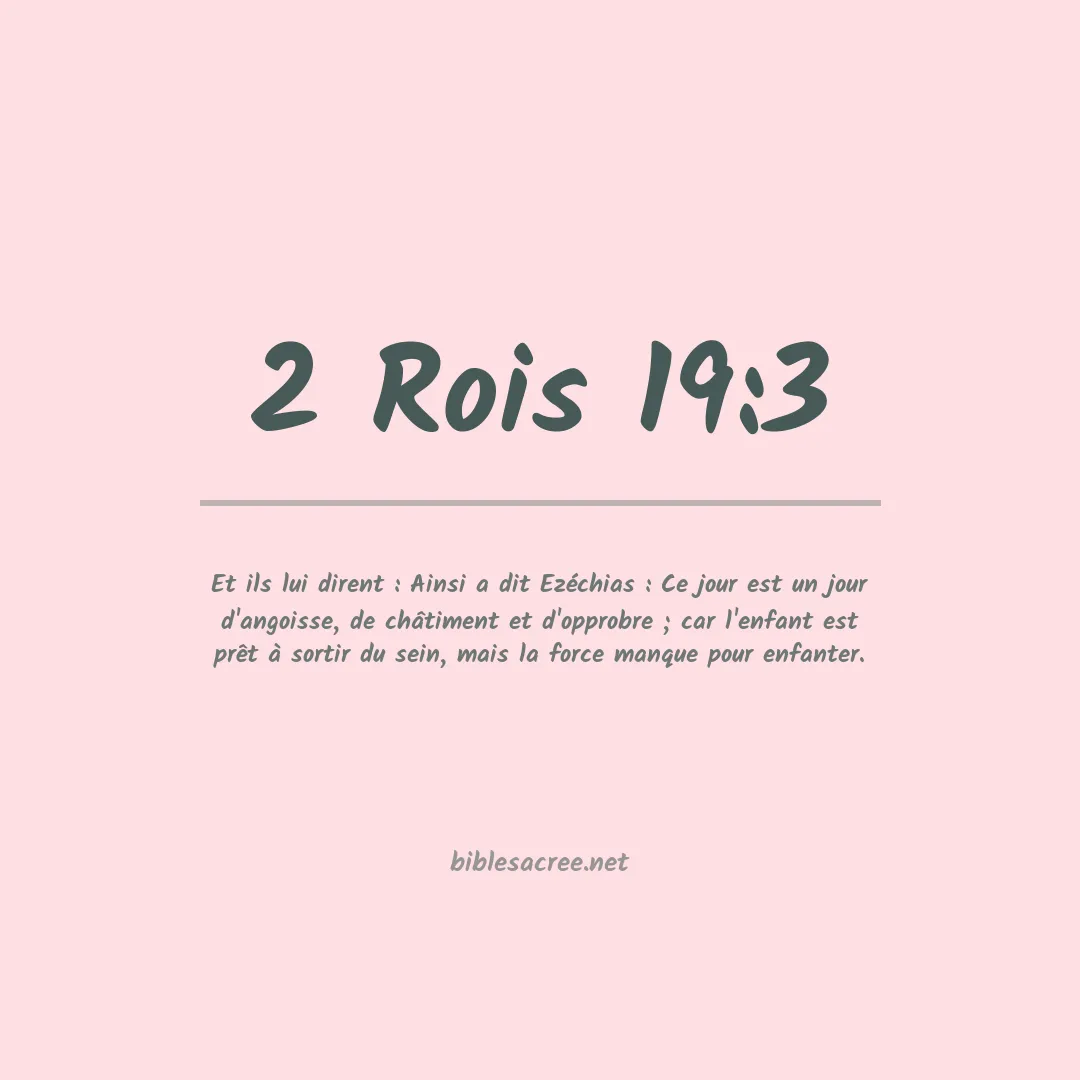 2 Rois - 19:3