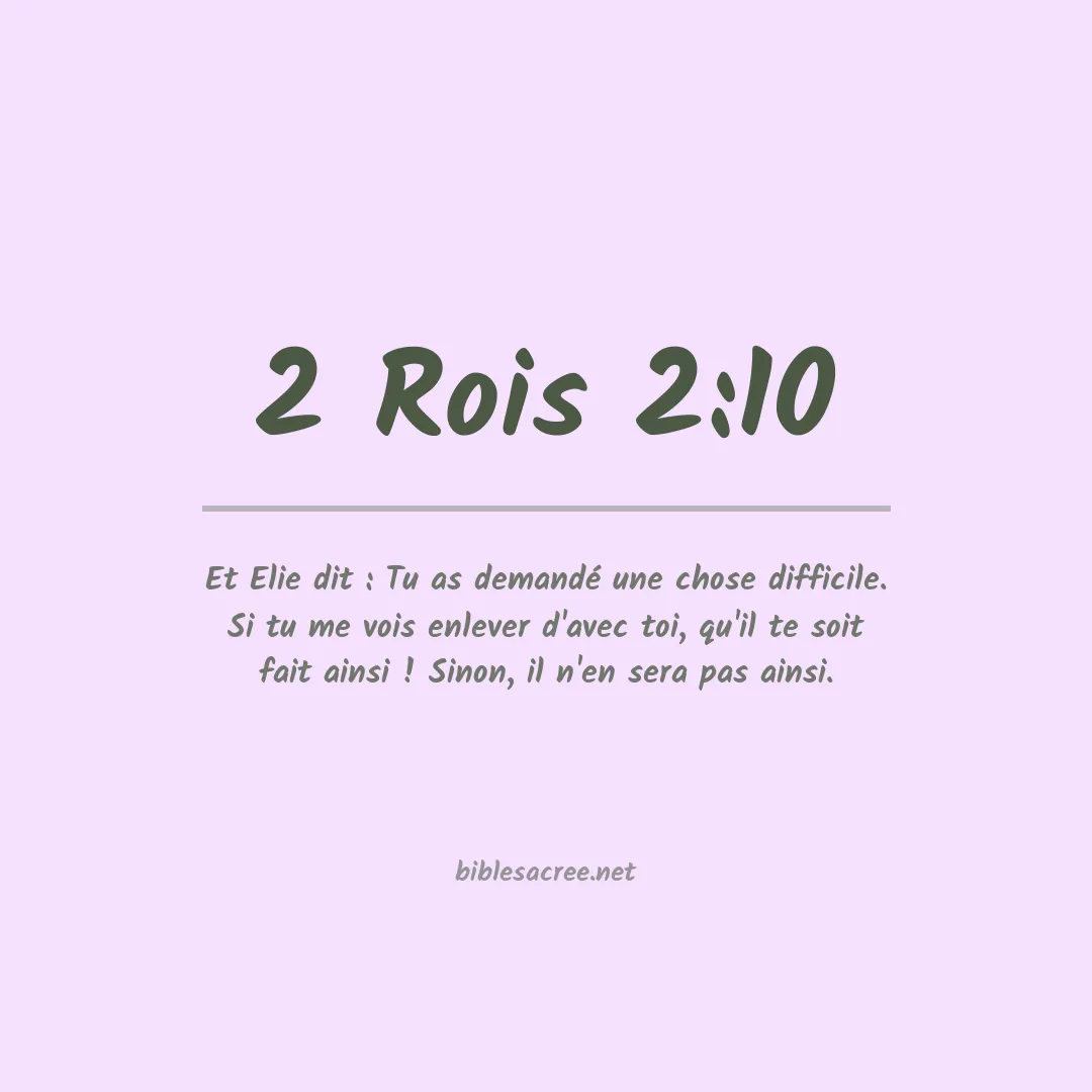 2 Rois - 2:10