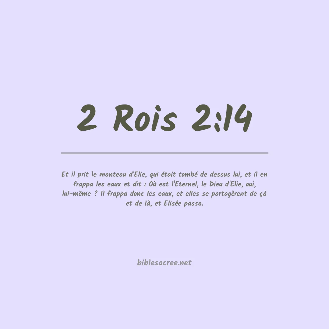 2 Rois - 2:14