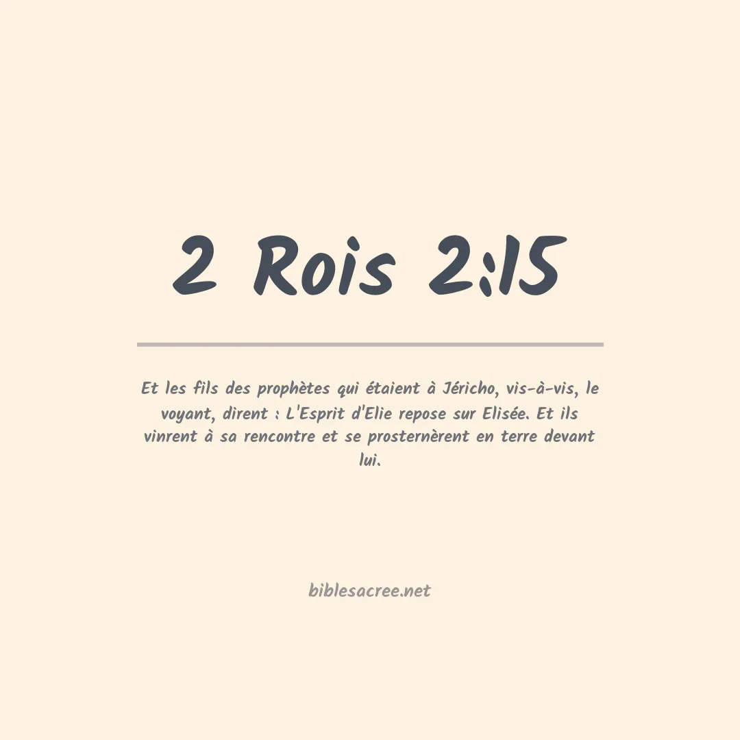 2 Rois - 2:15
