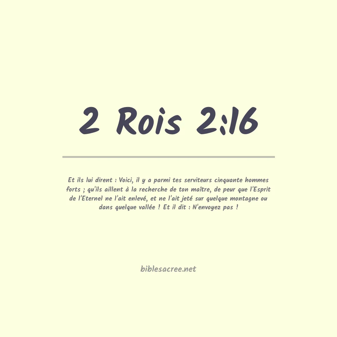 2 Rois - 2:16