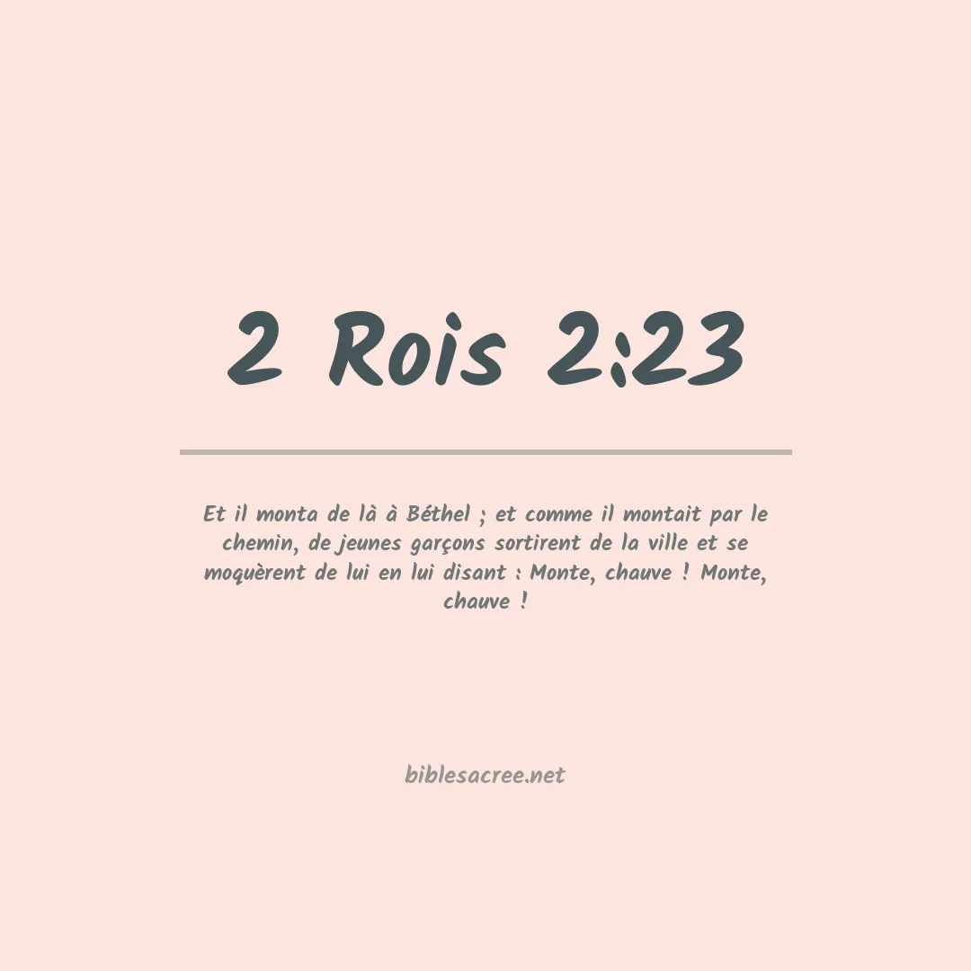 2 Rois - 2:23