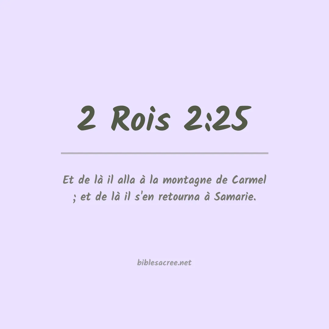 2 Rois - 2:25