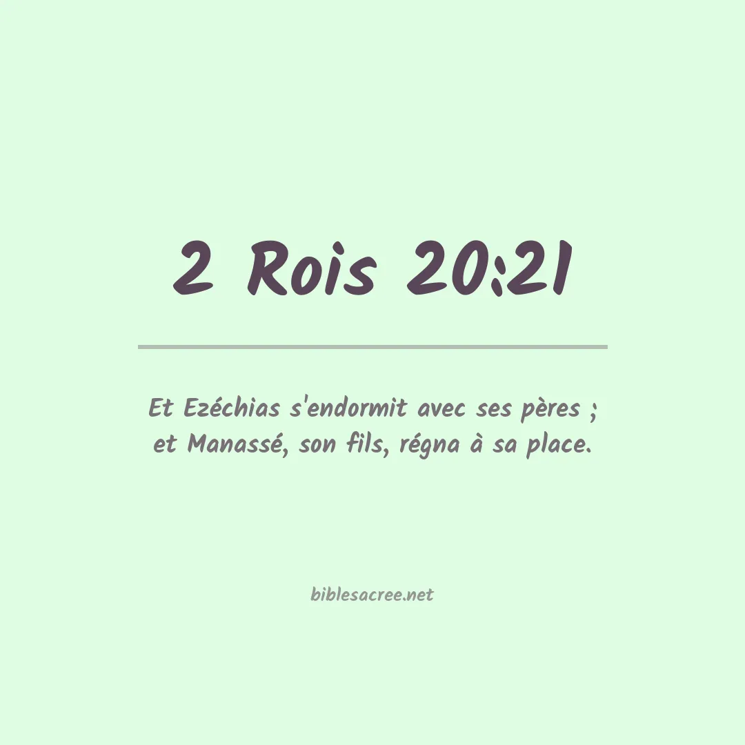 2 Rois - 20:21