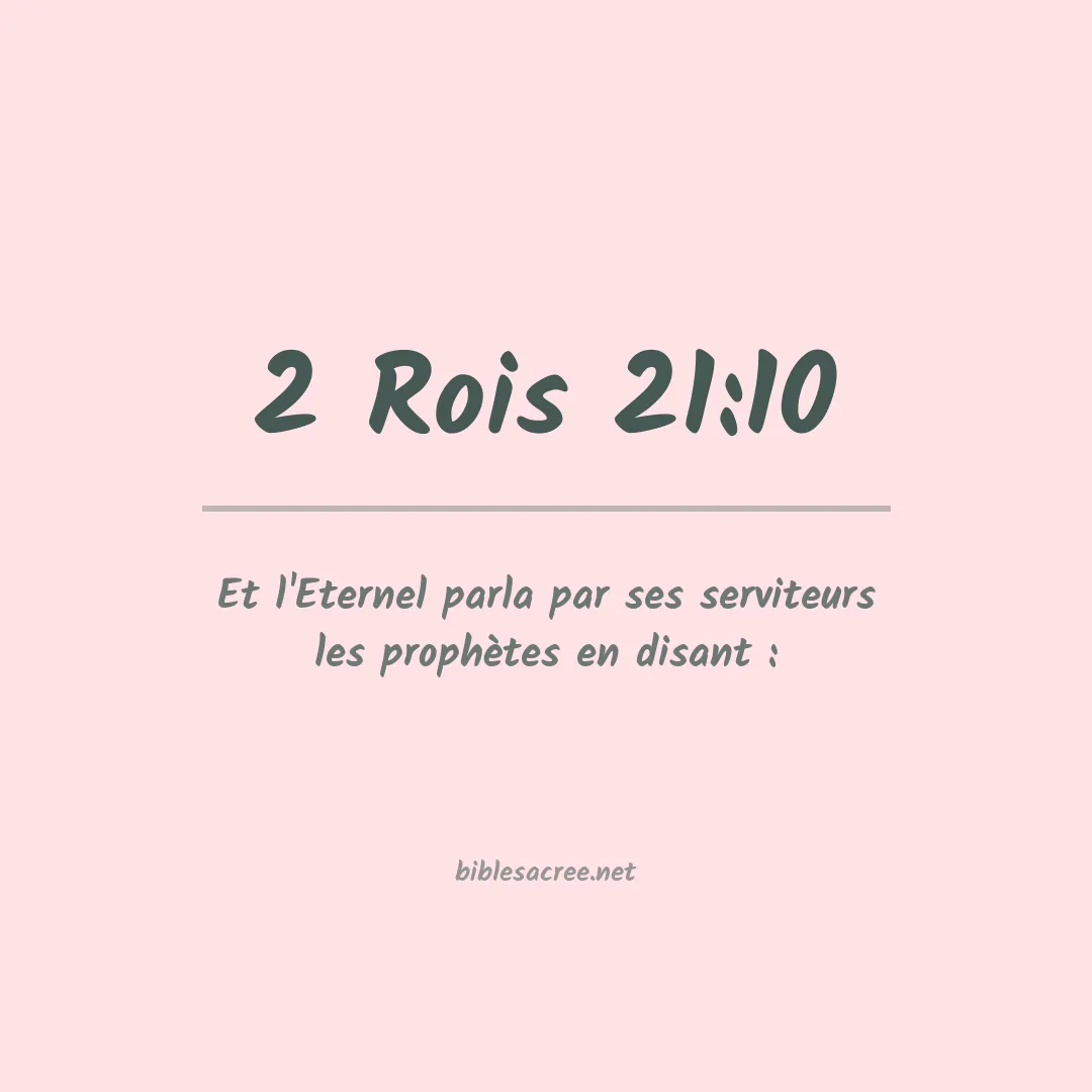 2 Rois - 21:10