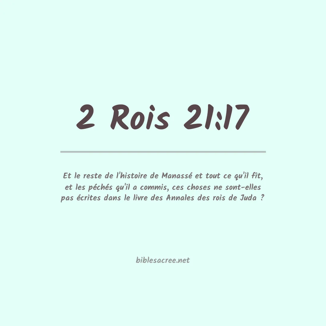 2 Rois - 21:17