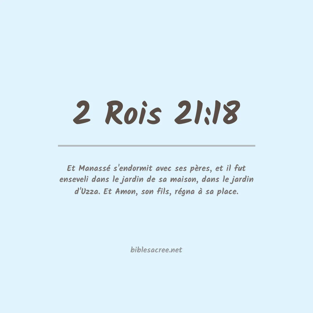 2 Rois - 21:18