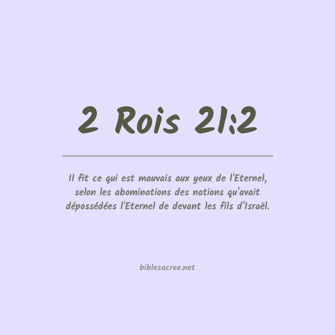 2 Rois - 21:2