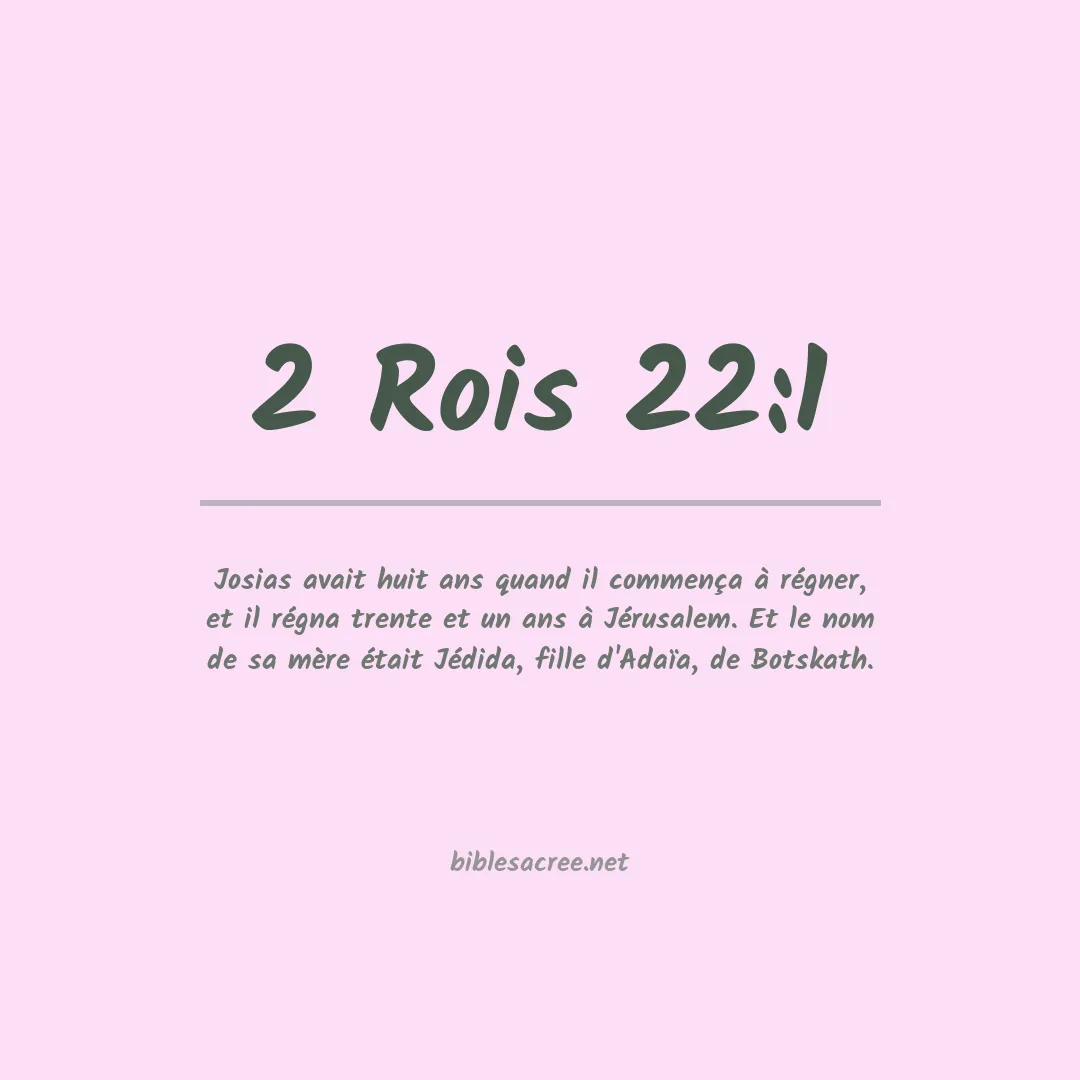 2 Rois - 22:1