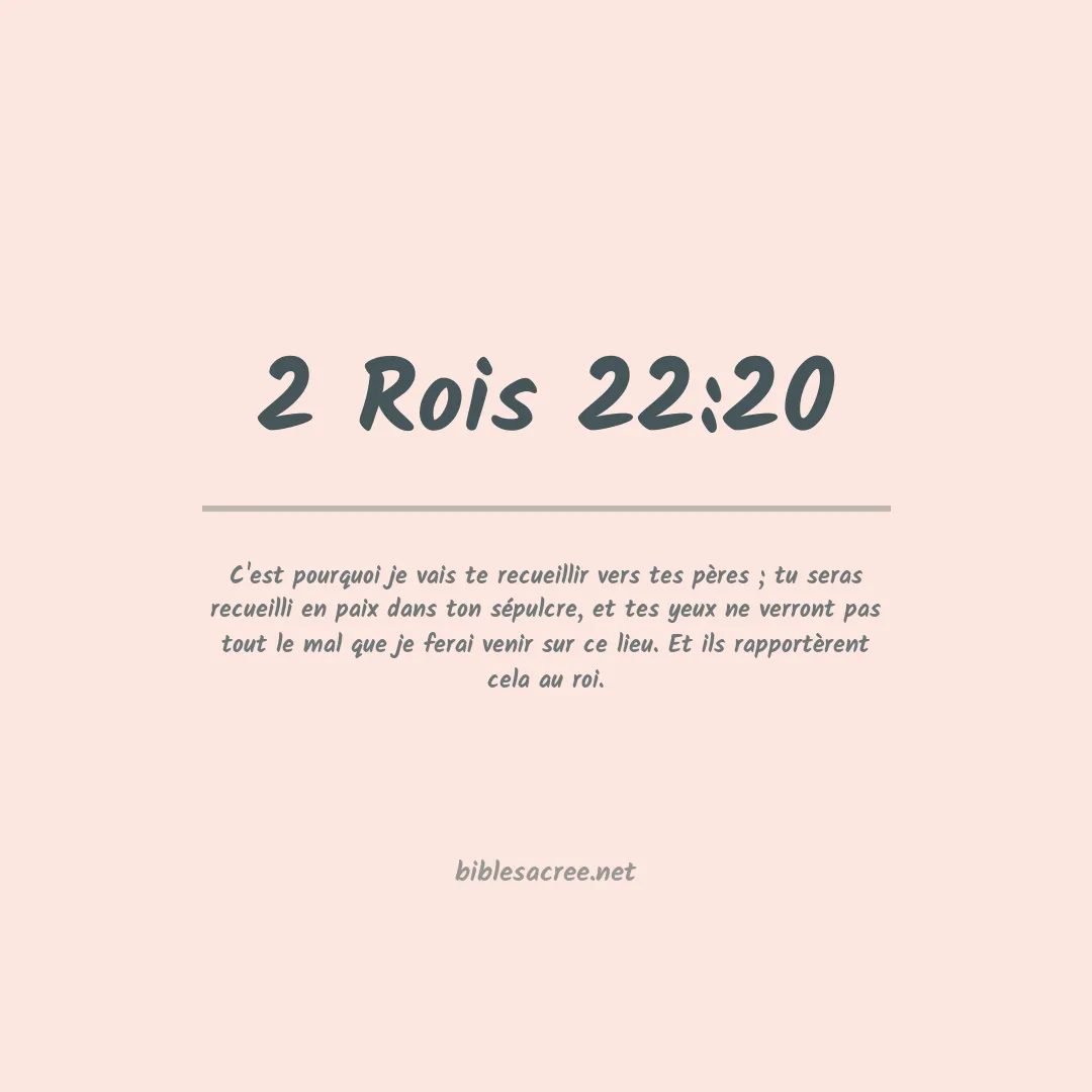 2 Rois - 22:20