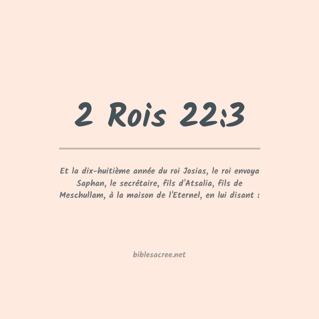 2 Rois - 22:3