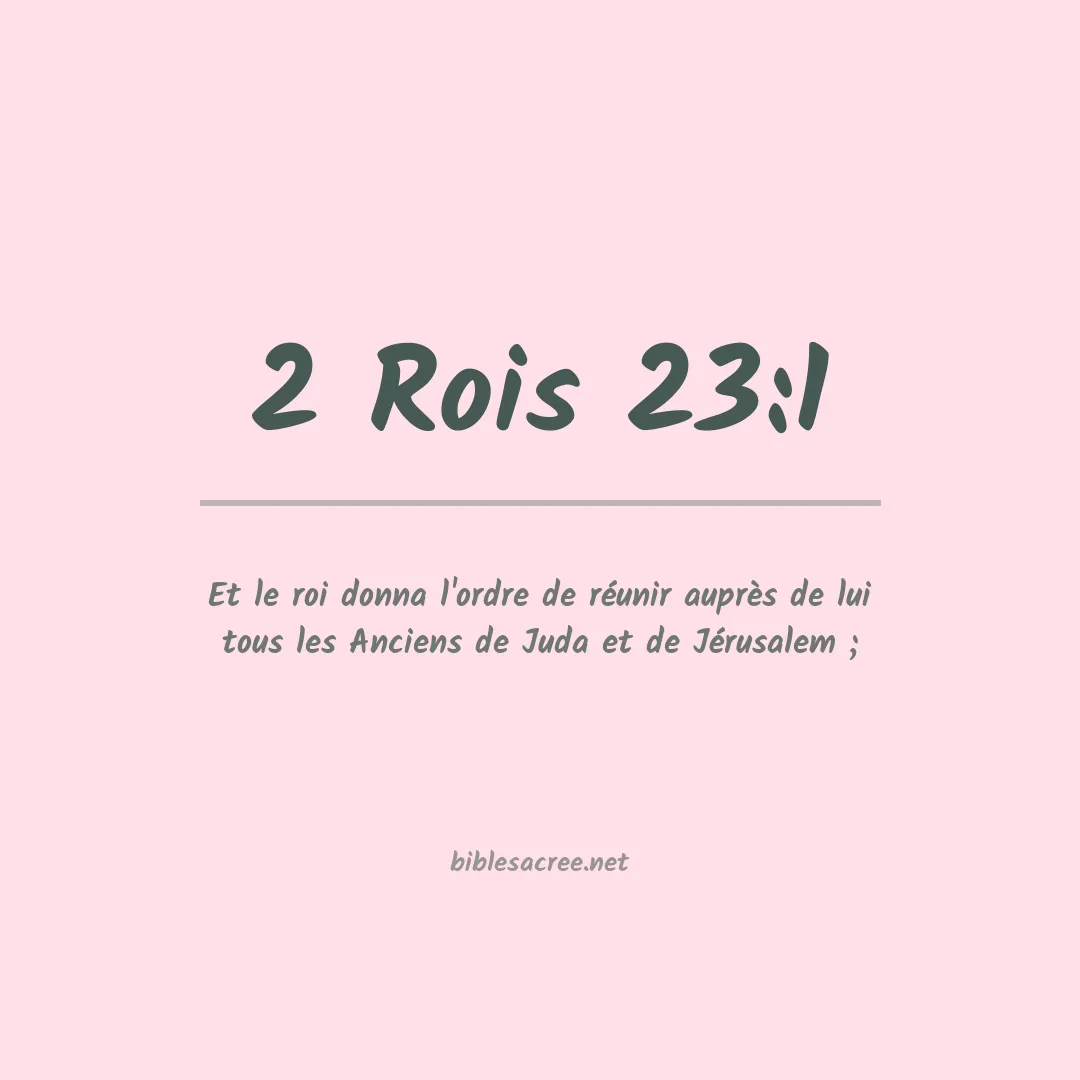 2 Rois - 23:1