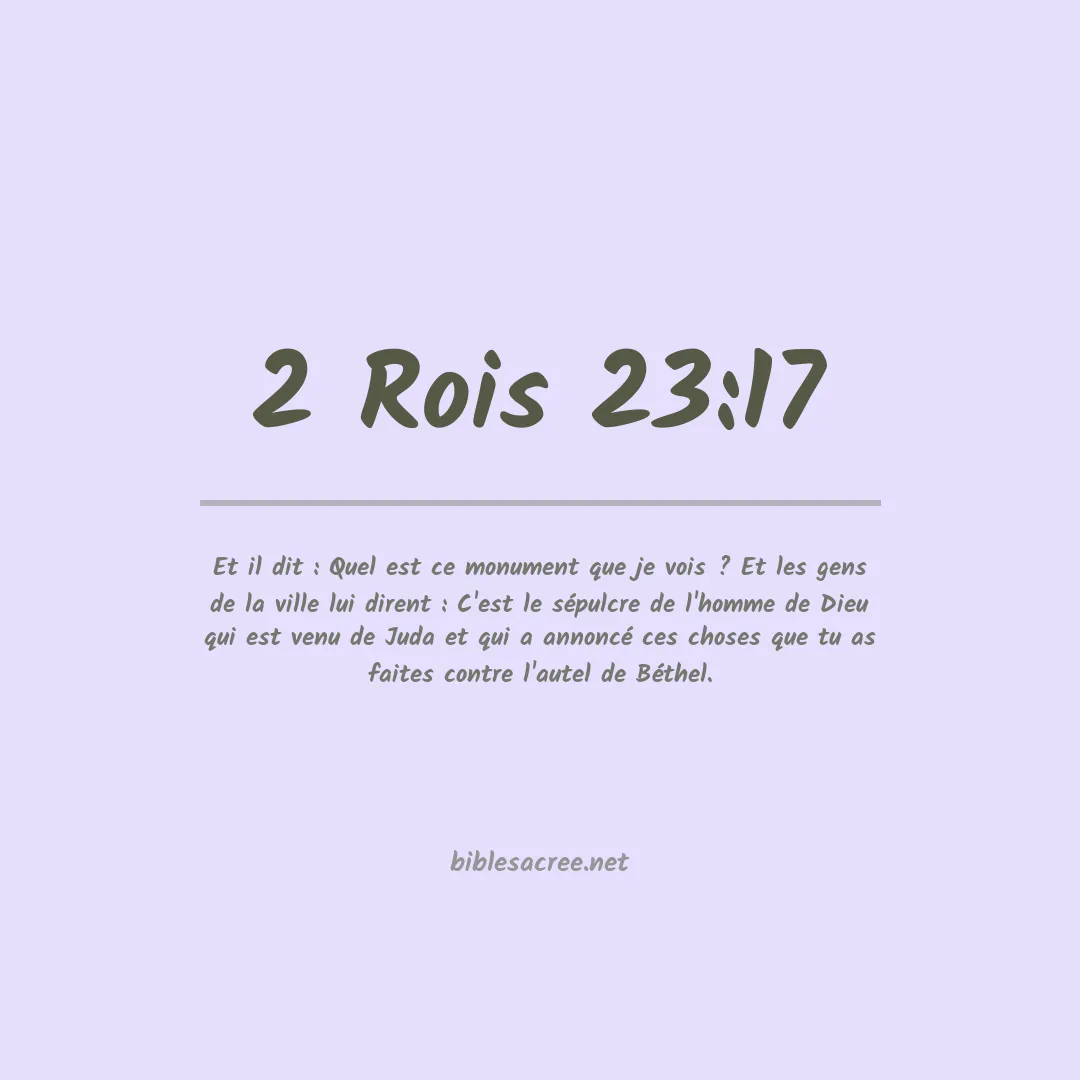 2 Rois - 23:17