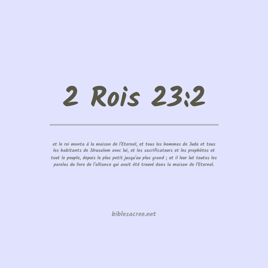 2 Rois - 23:2