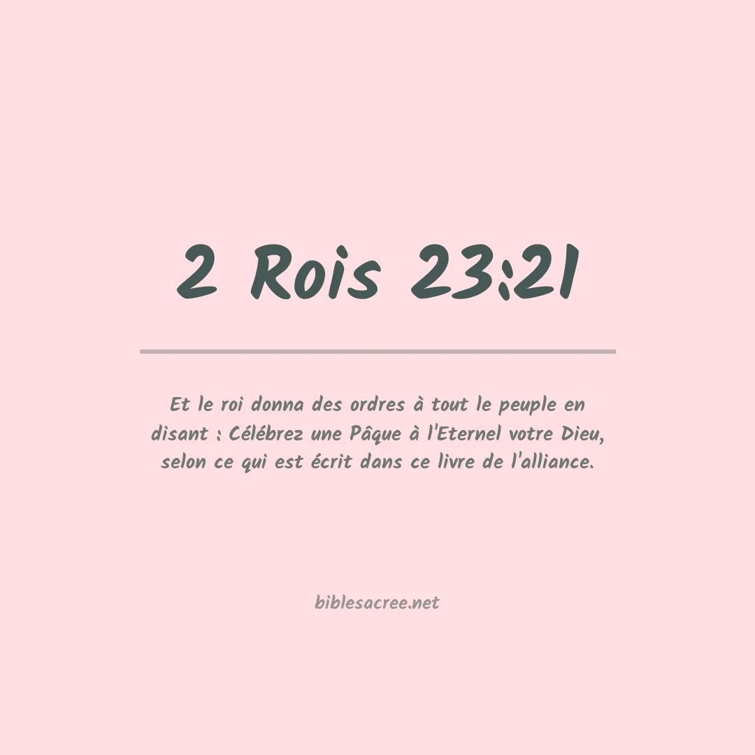 2 Rois - 23:21