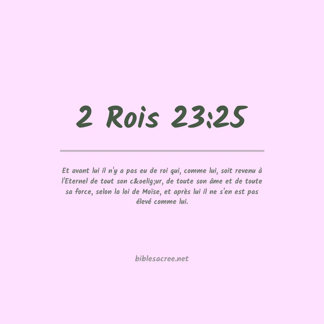 2 Rois - 23:25