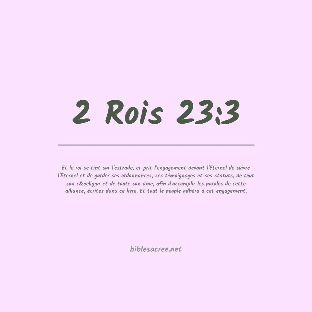 2 Rois - 23:3