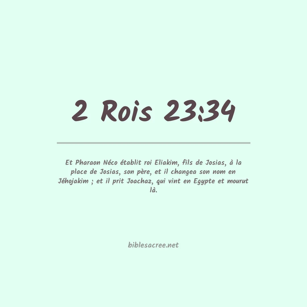 2 Rois - 23:34