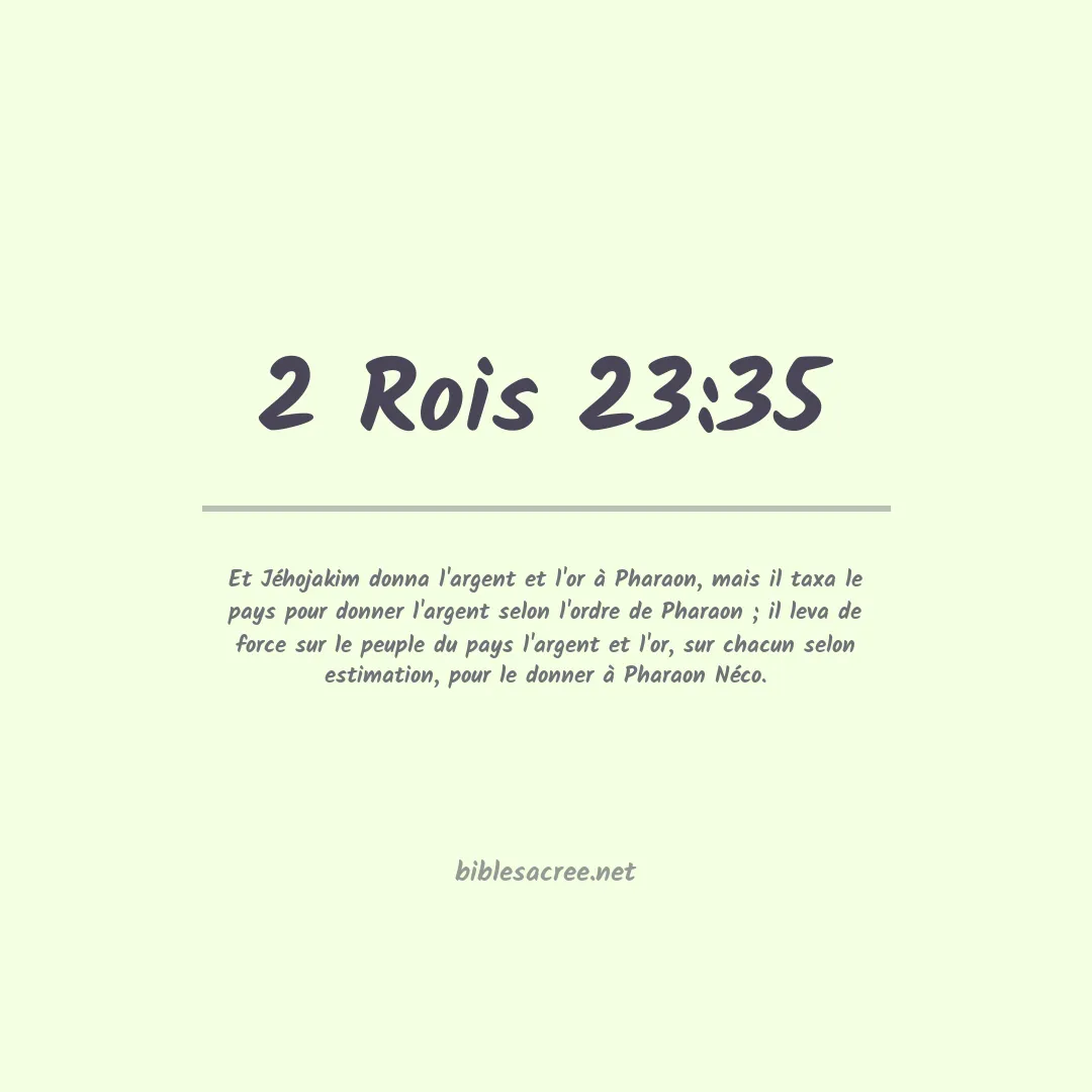 2 Rois - 23:35