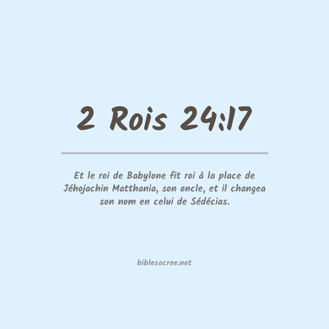 2 Rois - 24:17
