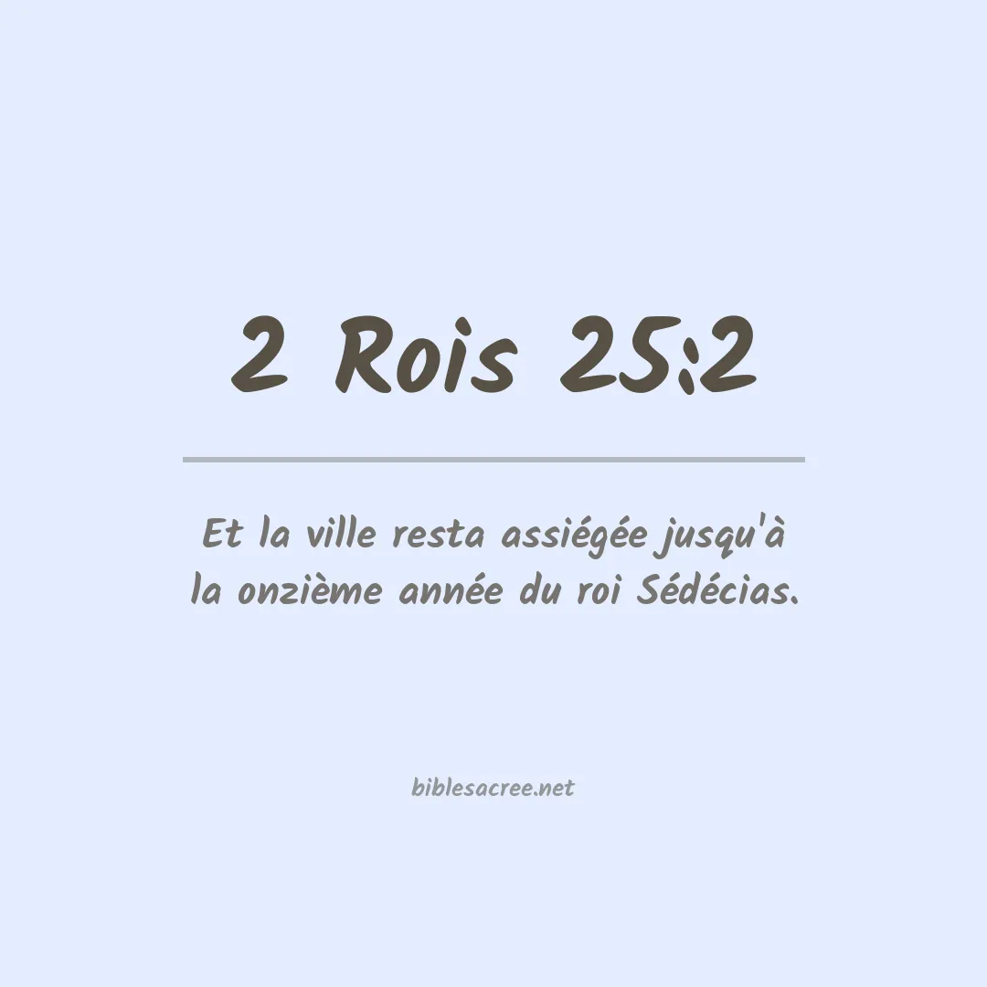 2 Rois - 25:2
