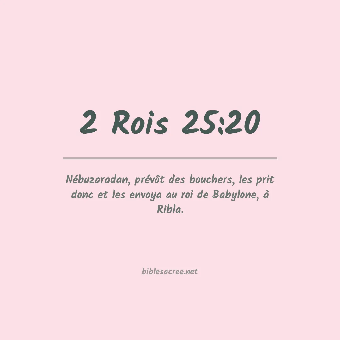 2 Rois - 25:20