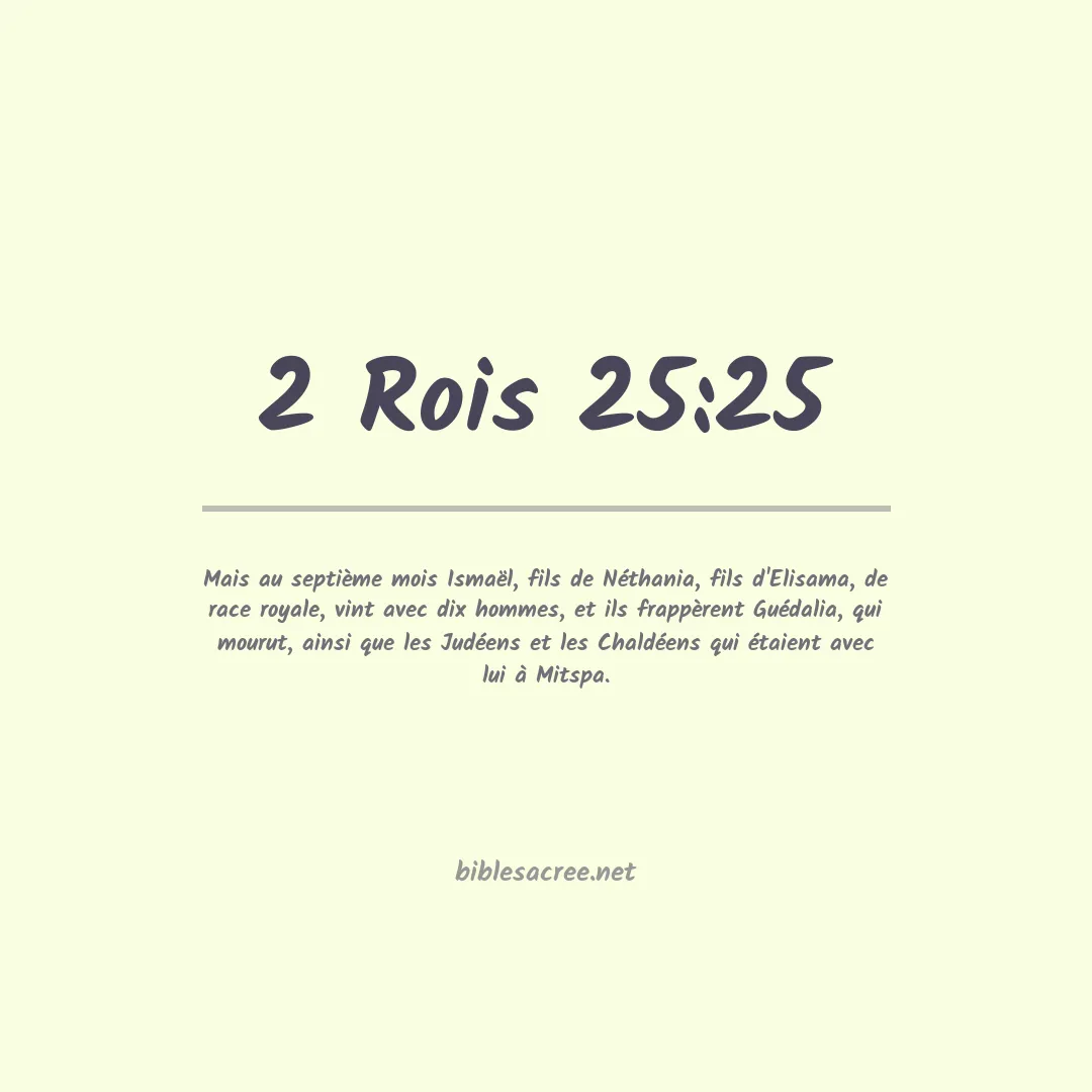 2 Rois - 25:25