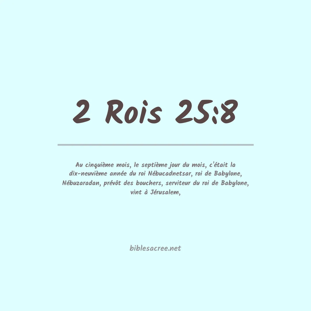 2 Rois - 25:8