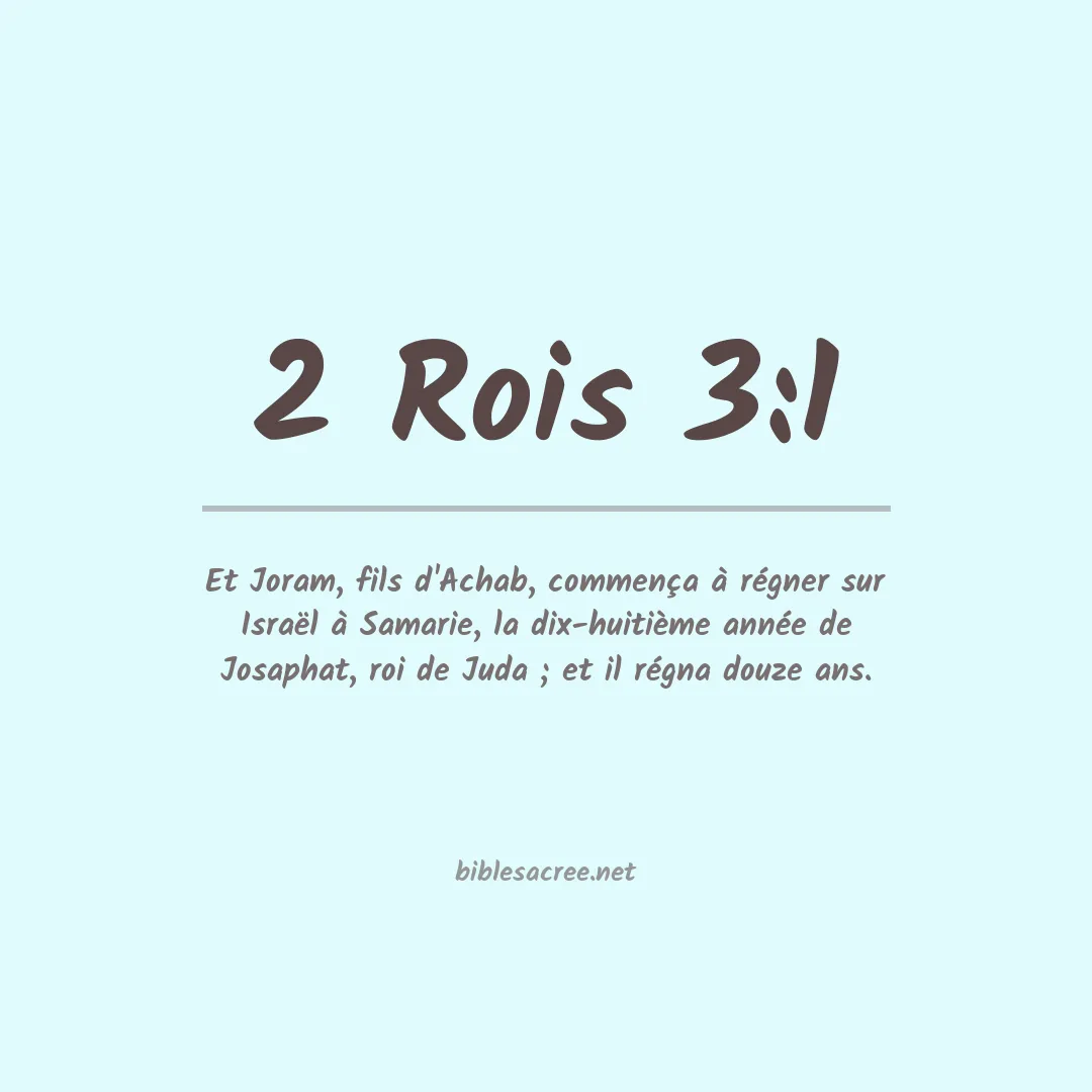 2 Rois - 3:1