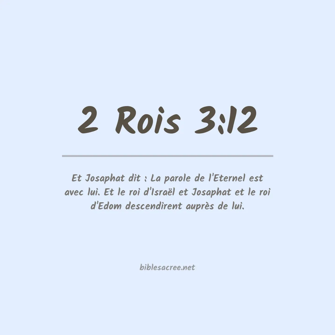 2 Rois - 3:12