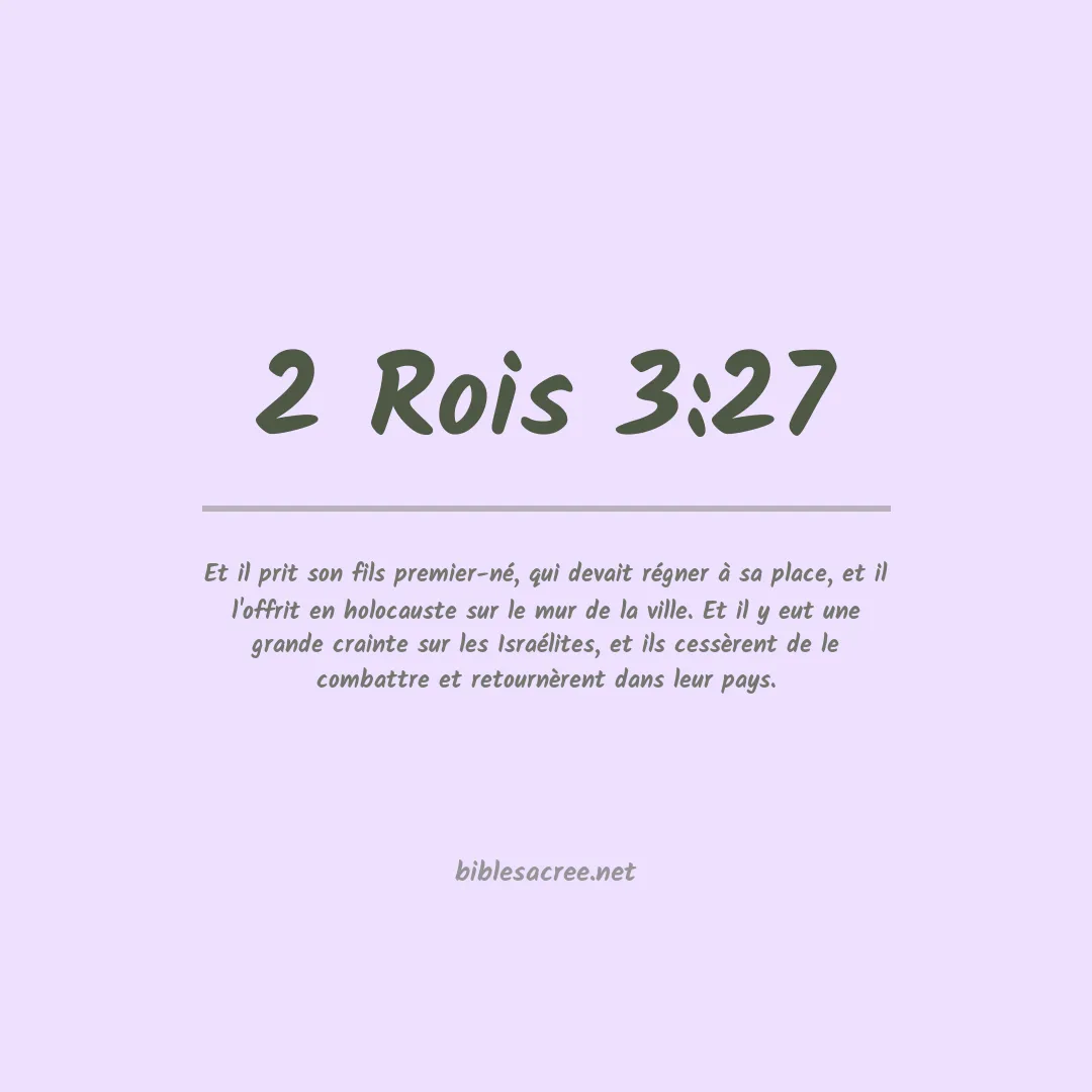 2 Rois - 3:27