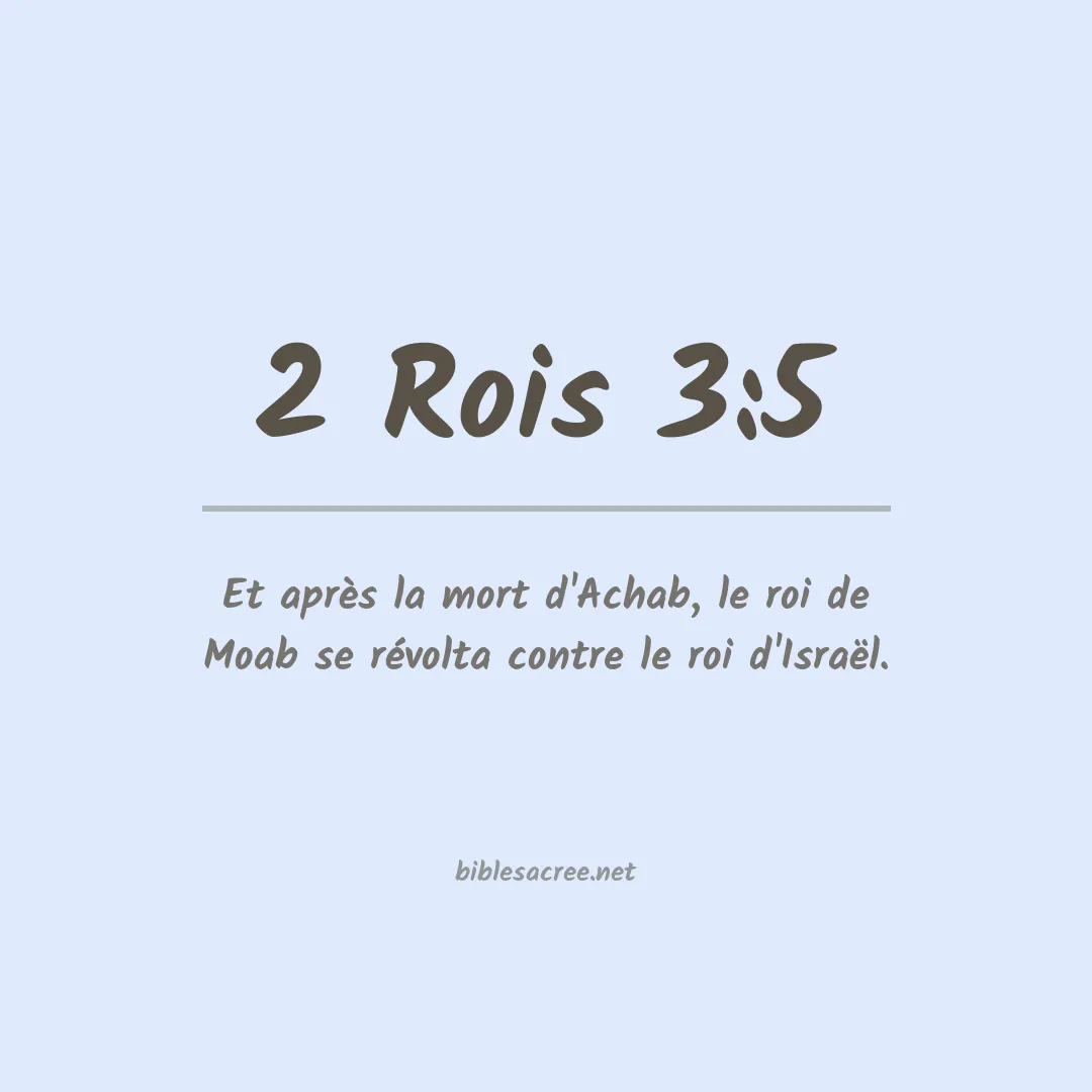 2 Rois - 3:5