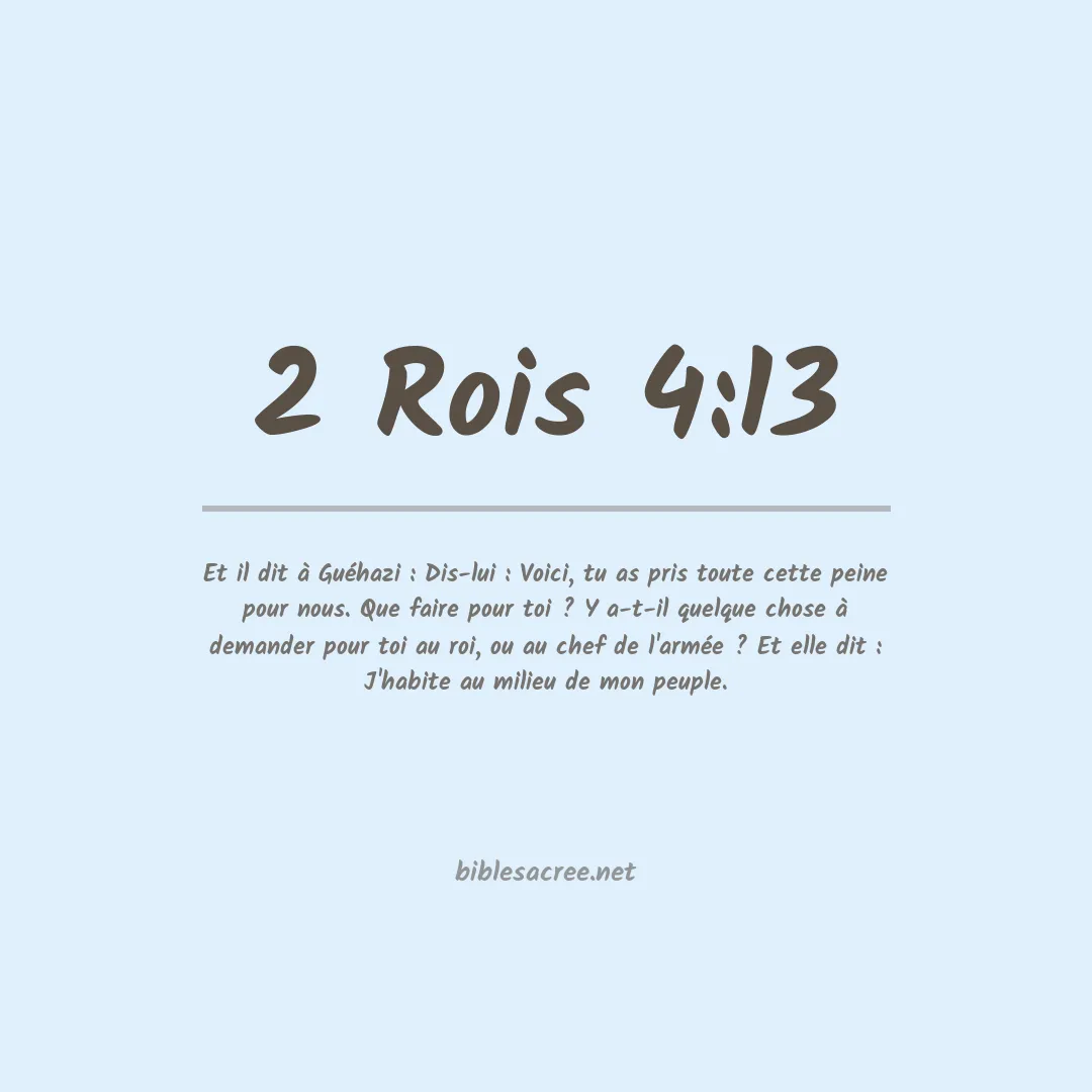 2 Rois - 4:13