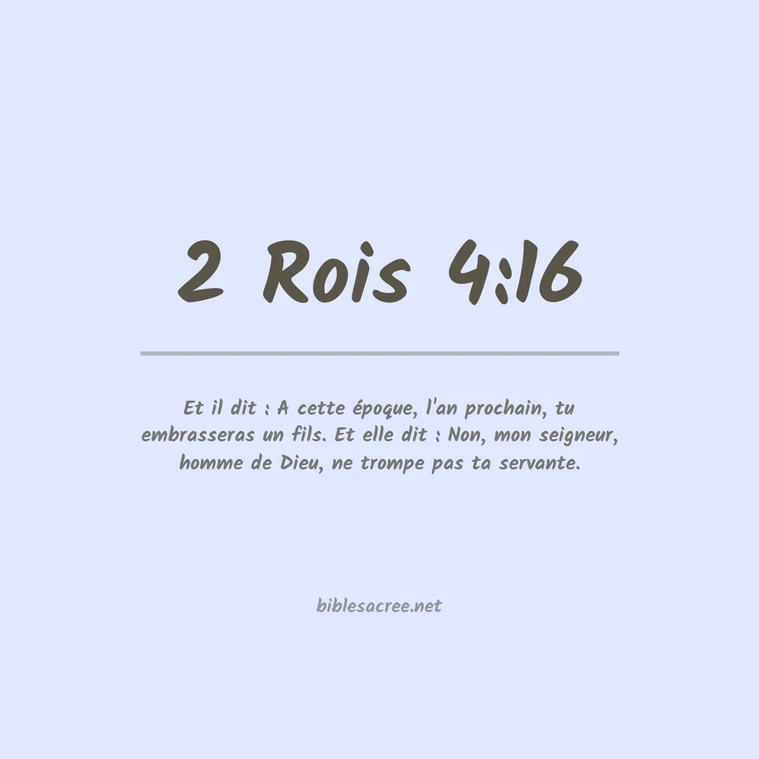 2 Rois - 4:16