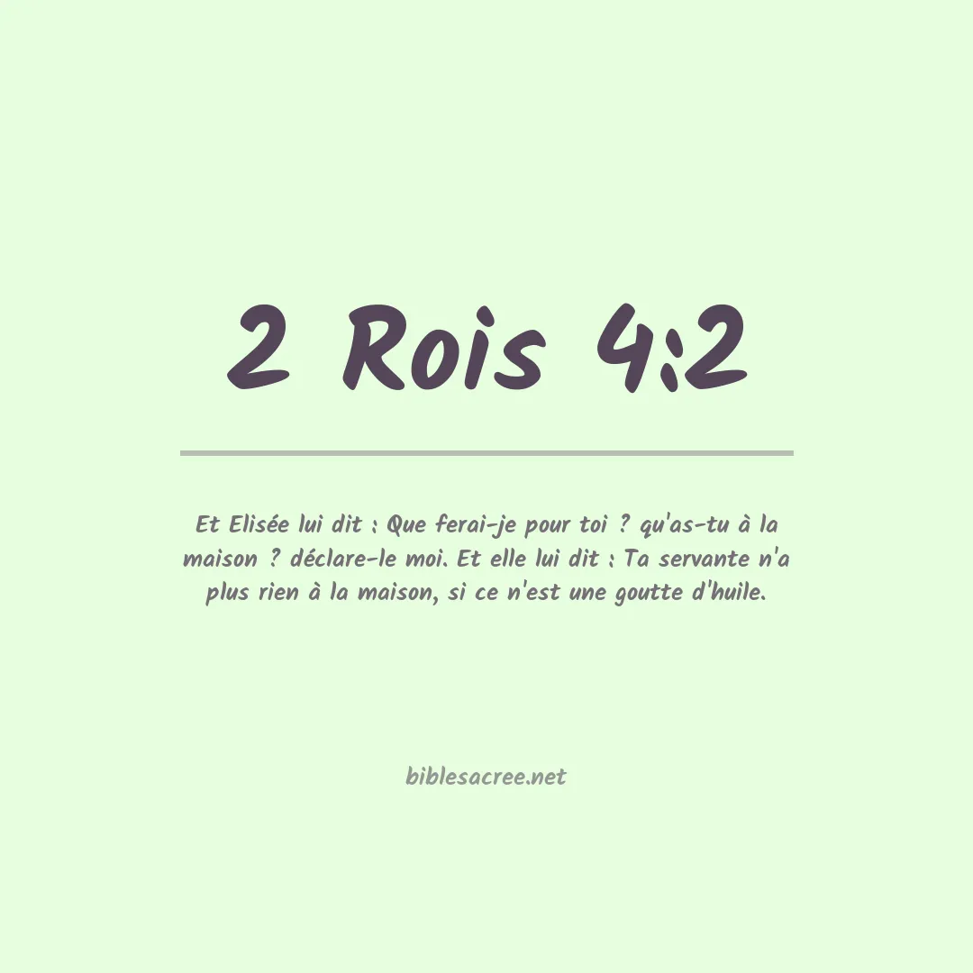 2 Rois - 4:2