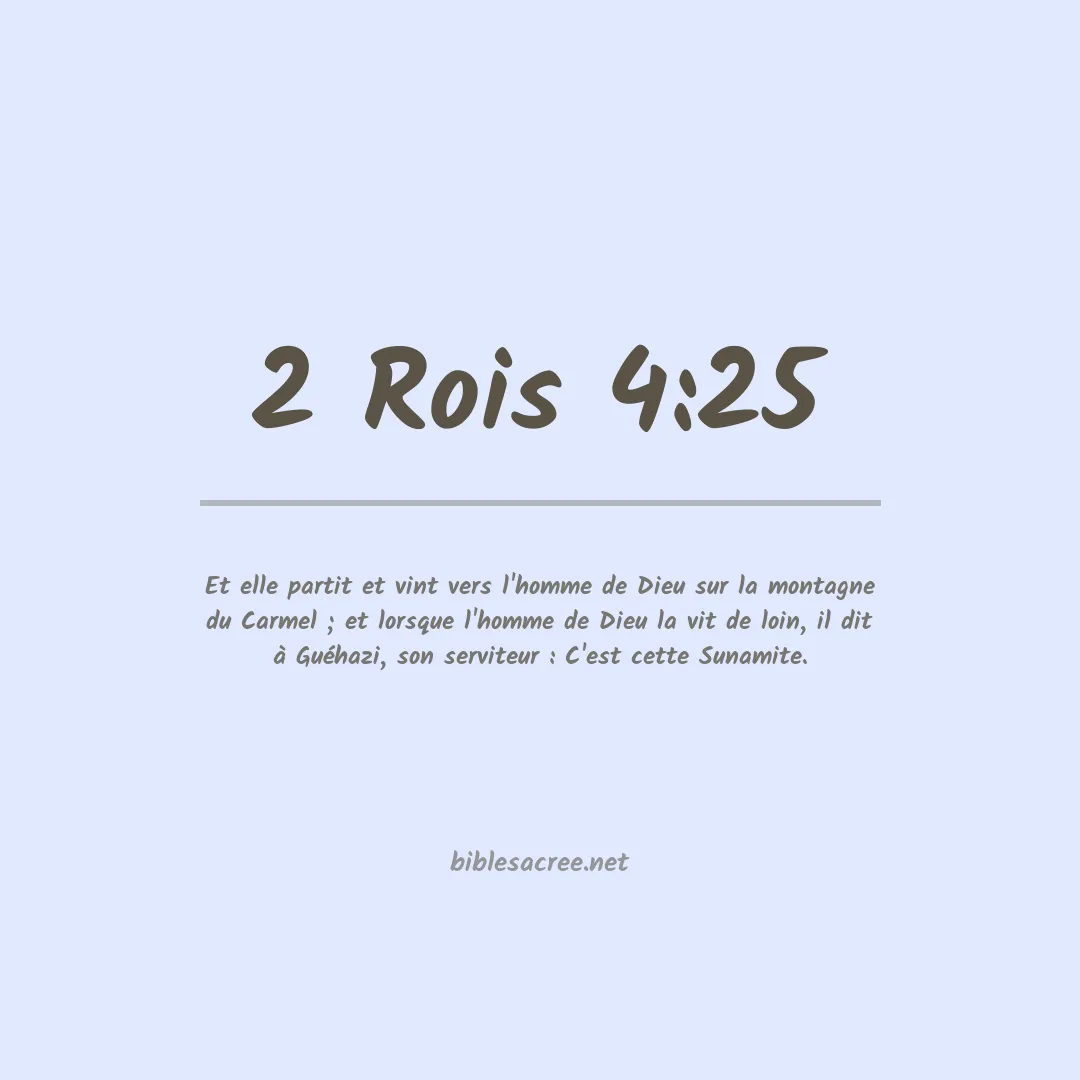 2 Rois - 4:25