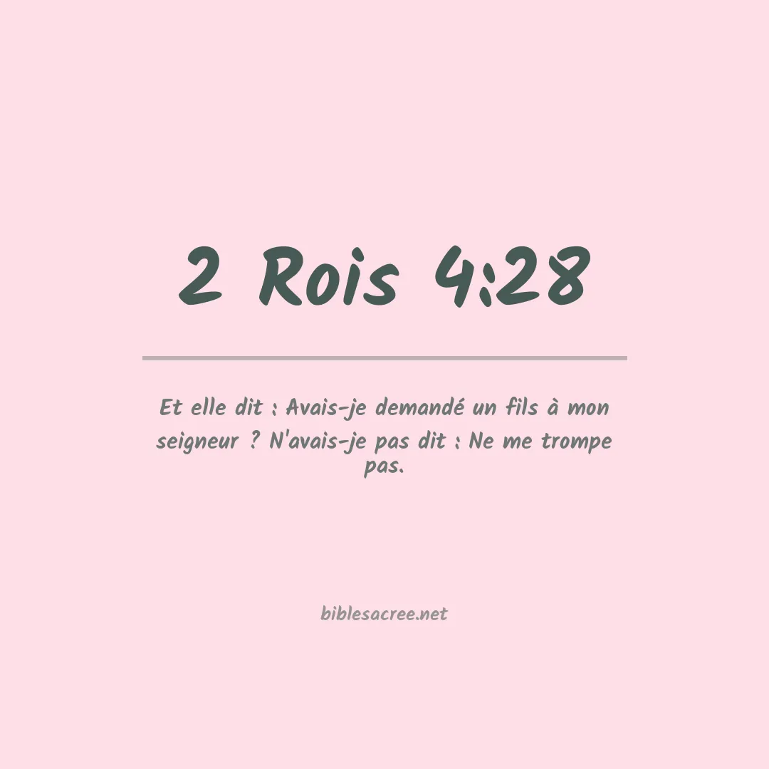 2 Rois - 4:28