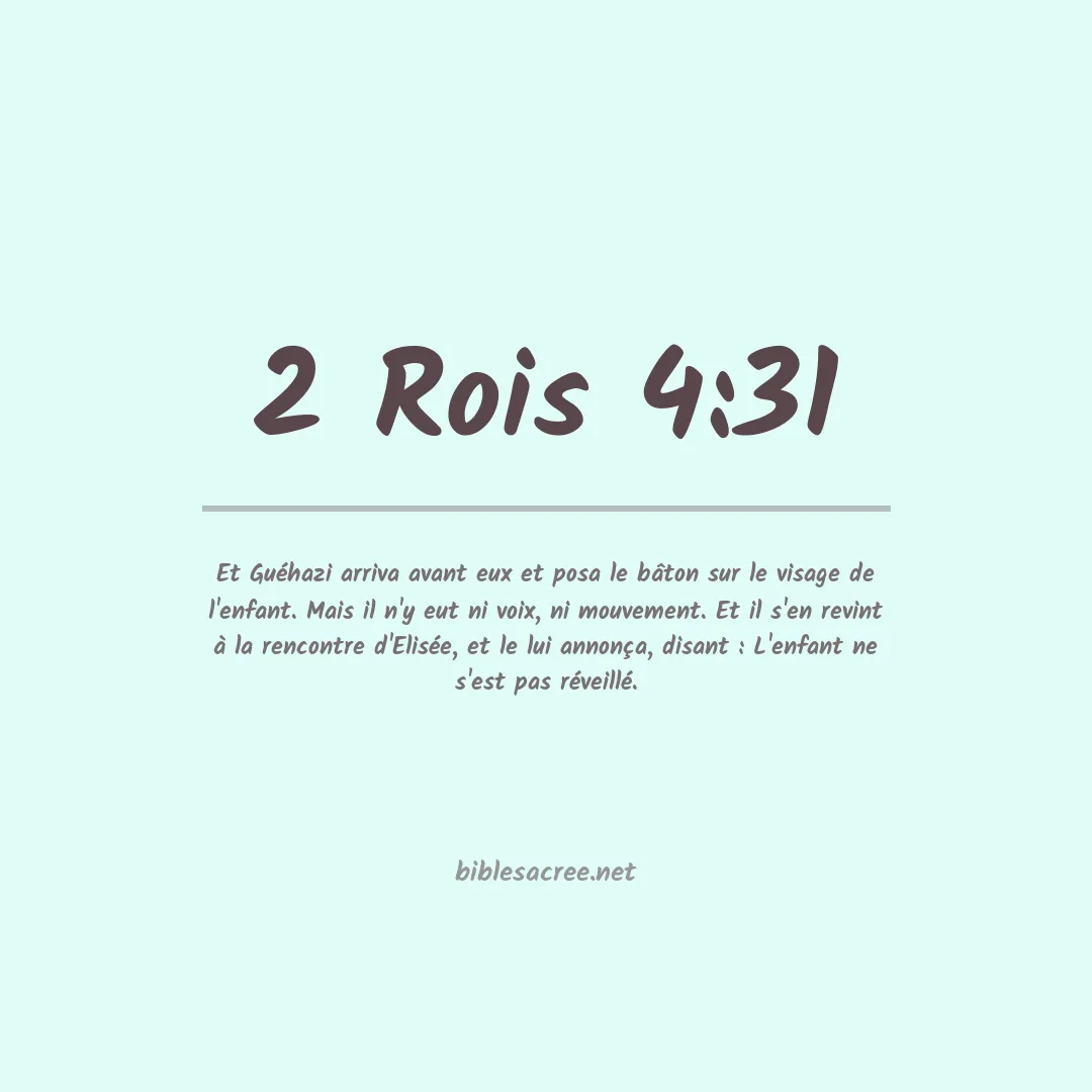 2 Rois - 4:31