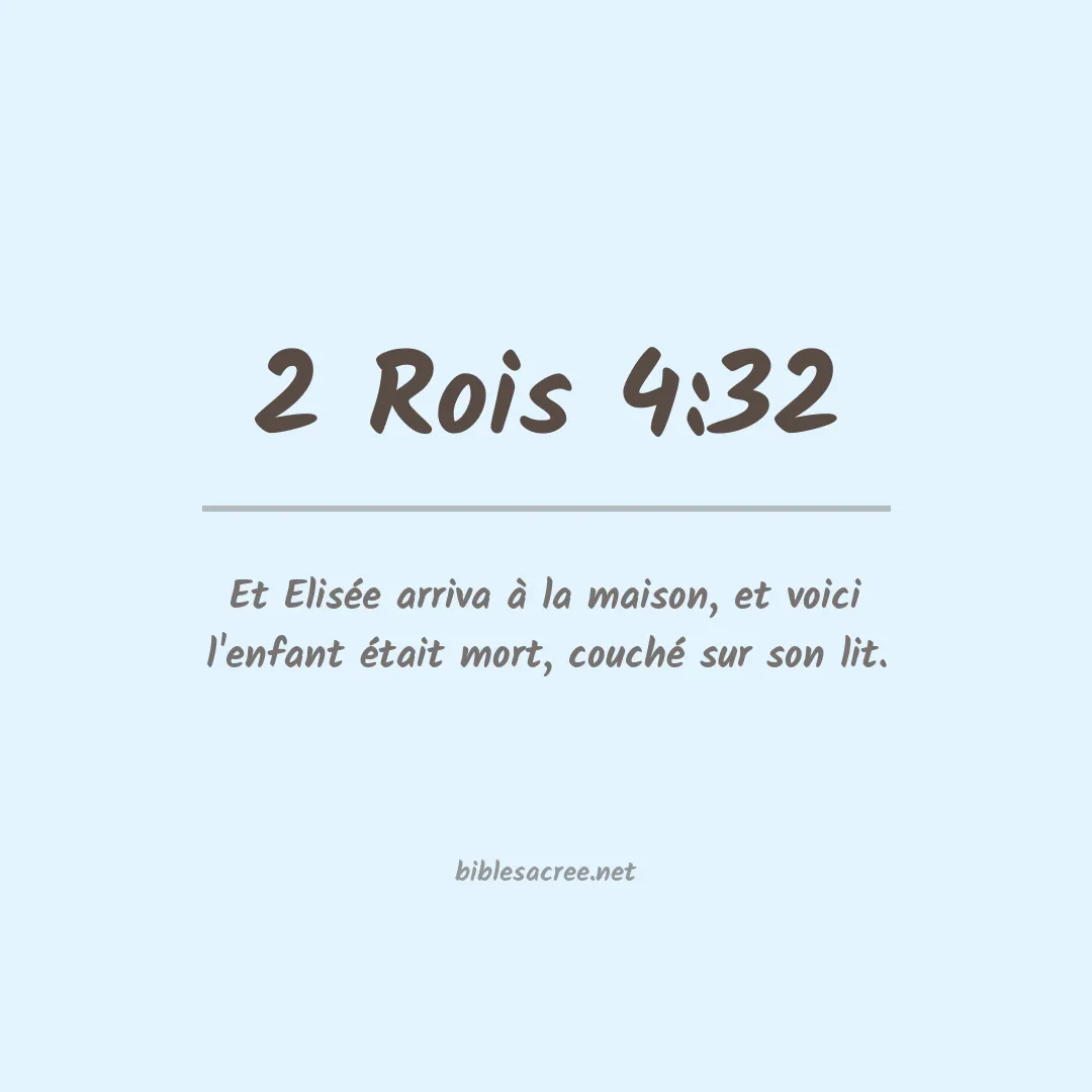2 Rois - 4:32