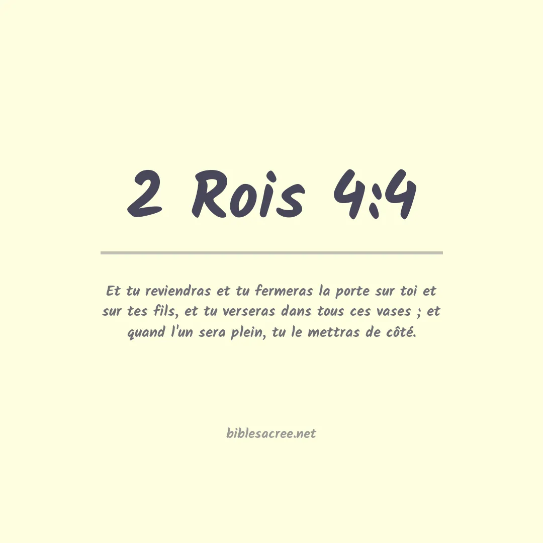 2 Rois - 4:4