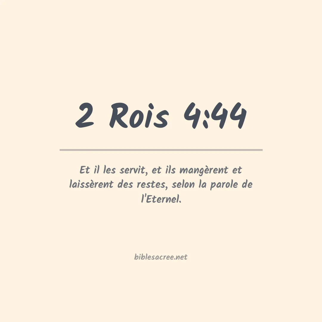 2 Rois - 4:44