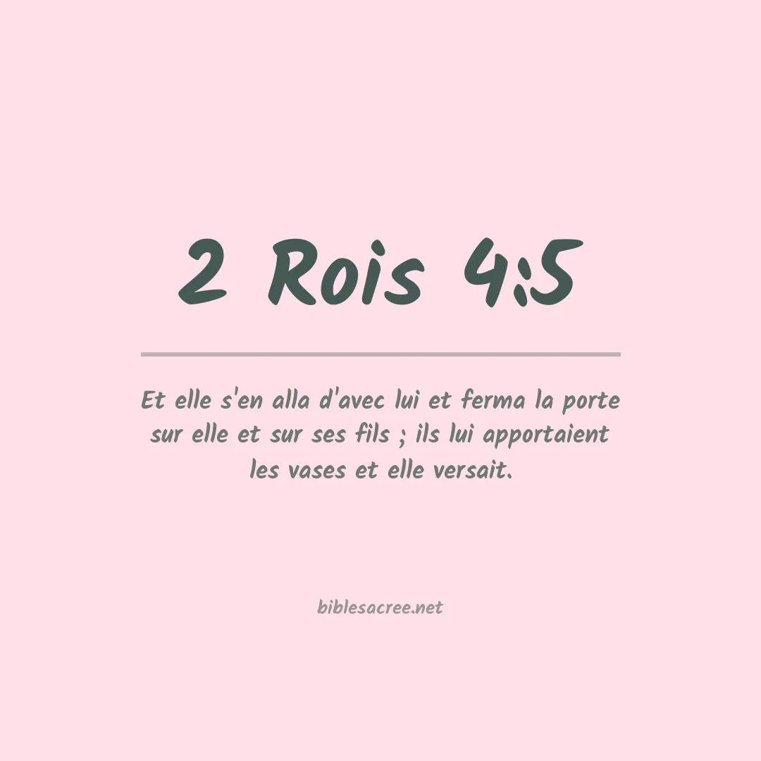 2 Rois - 4:5