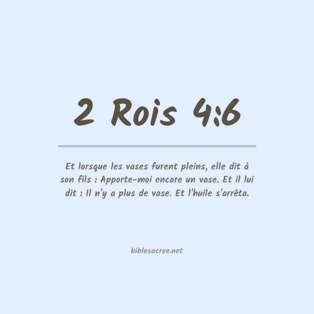 2 Rois - 4:6