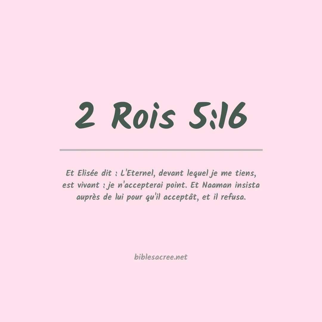 2 Rois - 5:16